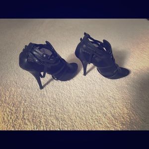 Givenchy Leather Cage Sandals